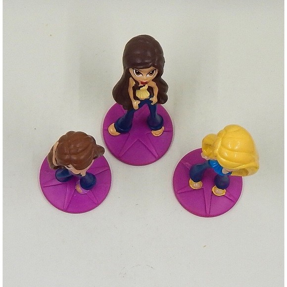 Bratz Girls PVC Figures Cake Toppers Collector’s Display Dolls 3 Inches Lot of 3 - Picture 5 of 7
